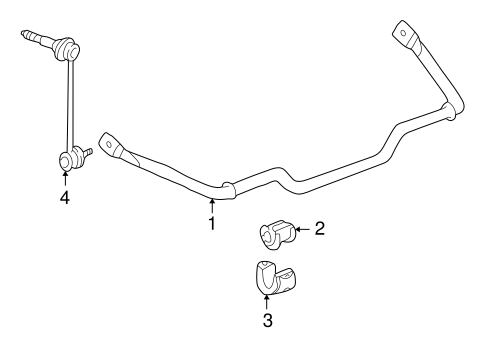 Boxster STABILIZER BAR & COMPONENTS