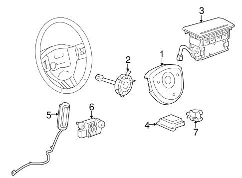 Montana AIR BAG COMPONENTS