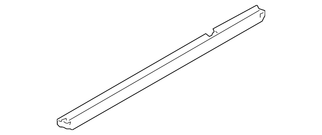 8A8Z-7425861-A BELT W'STRIP, LEFT