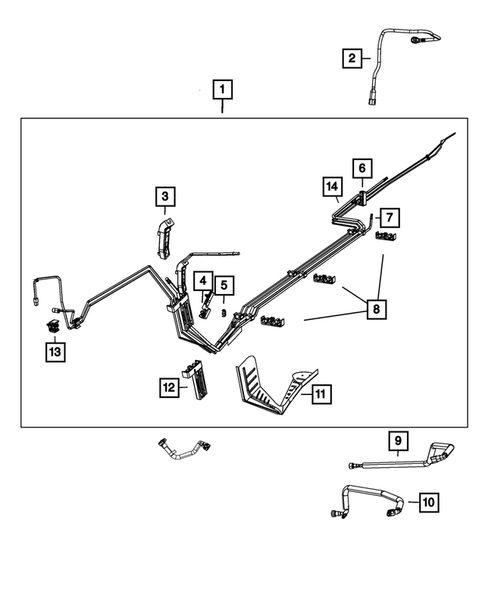 Fuel Lines and Tubes for 2021 Dodge Charger #0
