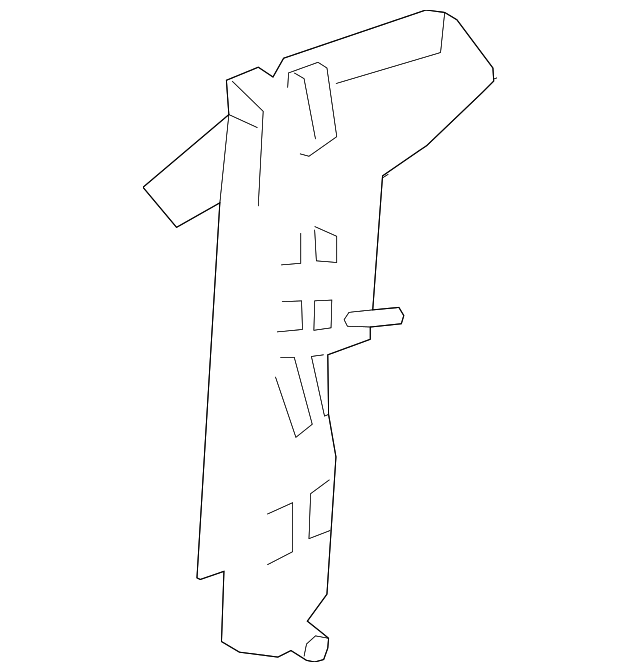 DT1Z-6126562-A Деталь SHIELD, RIGHT