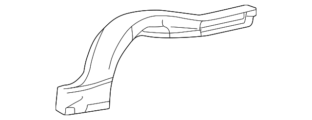 YW4Z54101A14AA Деталь SIDEMEMBER, RIGHT