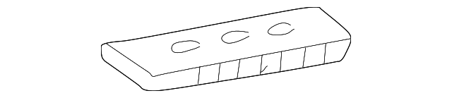 XW4Z5411431AA Деталь HEAT SHIELD, LEFT