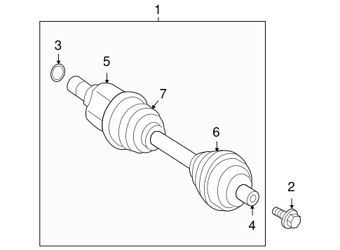 Drive Axles for 2014 Smart Fortwo #0