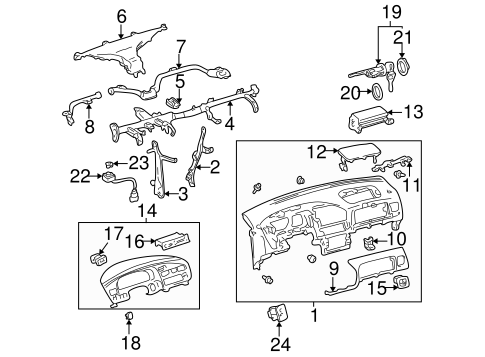 ELECTRICAL/IGNITION LOCK for 1998 Toyota Sienna #1