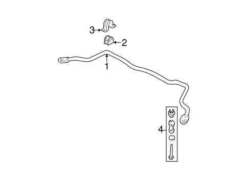 Impala Limited STABILIZER BAR & COMPONENTS