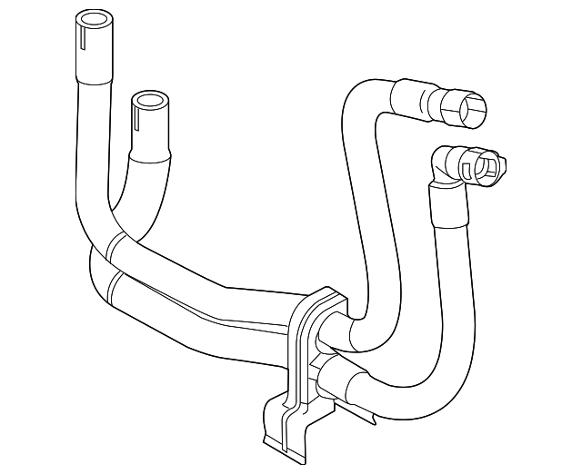 DG1Z-6A715-A Деталь HOSE ASSY
