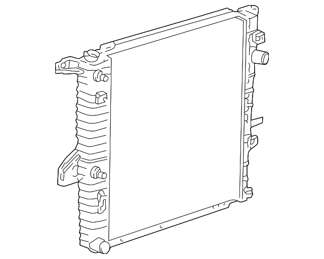 6L5Z-8005-CA Деталь RADIATOR