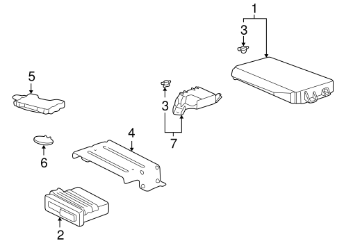 911 ANTI-THEFT COMPONENTS