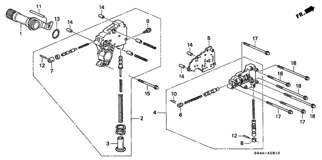 TRANSMISSION - AUTOMATIC/AT REGULATOR for 1999 Honda CIVIC SEDAN #1