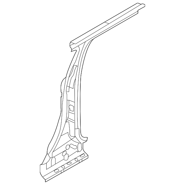 AE9Z-7424382-A CENTER PLR REINF, RIGHT