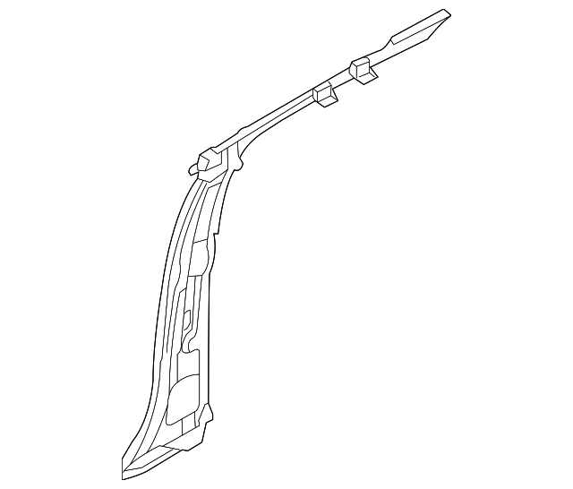 AE9Z-7424300-A INNER CENTER PLR, RIGHT