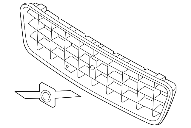8693331 Деталь GRILLE