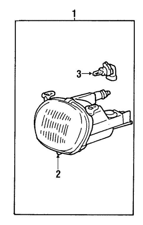 ELECTRICAL/BULBS - CHASSIS for 1998 Toyota Celica #1
