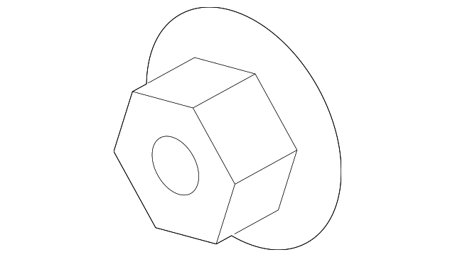 WHT-007-021 Деталь AXLE NUT, LEFT