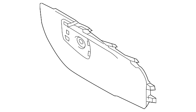 F1EZ-5804608-AA Деталь EXTENSION PANEL, RIGHT