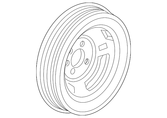 CM5Z-6312-E CRNKSHFT PULLEY
