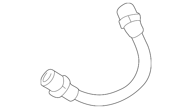 88971253 Деталь BRAKE HOSE, LEFT