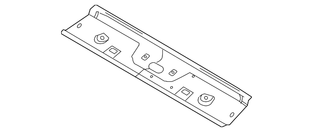 AE8Z-5403410-A Деталь W'SHIELD HEADER