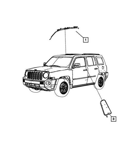 Air Bags for 2015 Jeep Compass #2