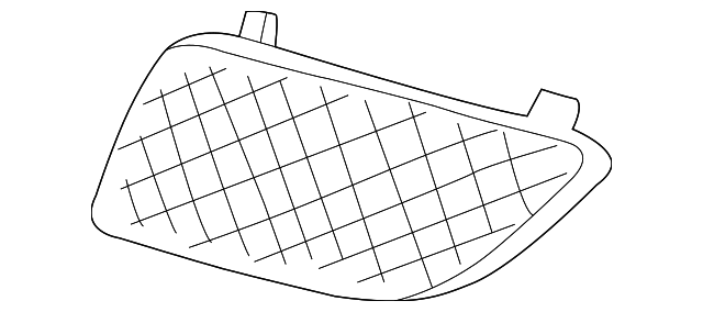 22690980 Деталь GRILLE, RIGHT