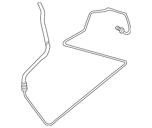 8619078 Деталь RETURN HOSE