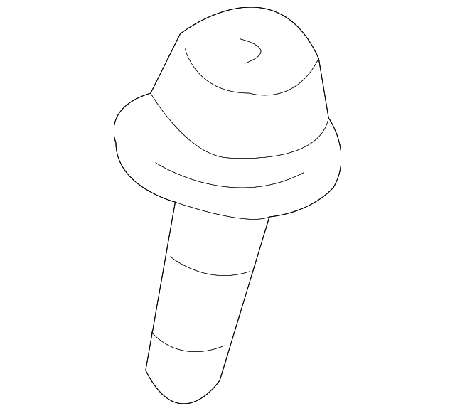 AFU4180 Деталь CARGO COVER SCREW