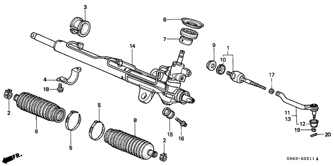 1999 Honda ACCORD SEDAN EXV6 CLAMP, BELLOWS - (53449S87A01) 1999 Honda ACCORD SEDAN EXV6 CLAMP, BELLOWS - (53449S87A01)