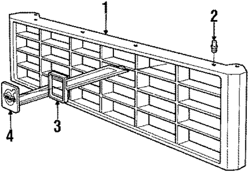 780 GRILLE & COMPONENTS