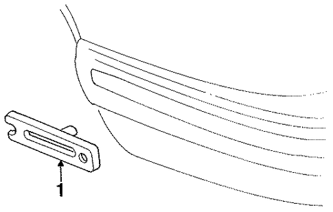 Bonneville SIDE MARKER LAMPS