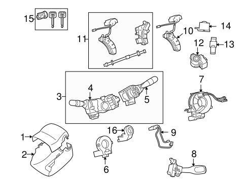 ELECTRICAL/IGNITION LOCK for 2010 Toyota Tacoma #1