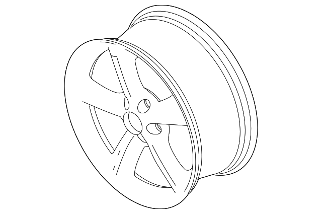 DR3Z-1007-F WHEEL, ALLOY