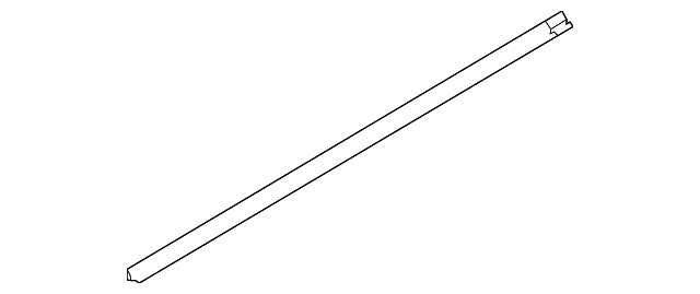 AE9Z-7420758-A Деталь LOWER W'STRIP, LEFT