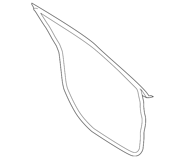 AE9Z-7420530-A Деталь DOOR W'STRIP, RIGHT
