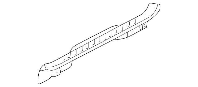 7L8Z-7813209-AAA Деталь SCUFF PLATE, LEFT