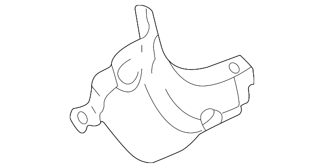 YL8Z-7802344-AAE Деталь COWL TRIM, RIGHT