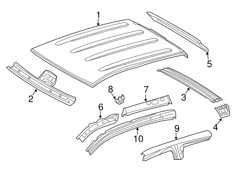 BODY/ROOF & COMPONENTS for 2015 Toyota Tundra #2