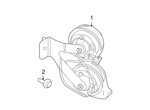 Electrical/Horn for 2011 Ford Fusion #1