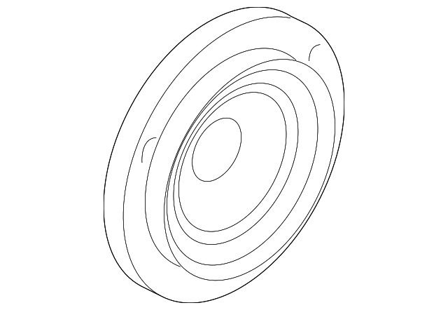 XQM500360 FRONT DR SPEAKER, LEFT