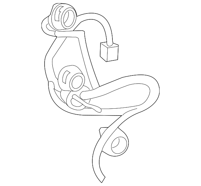 95231306 Деталь SOCKET & WIRE, RIGHT