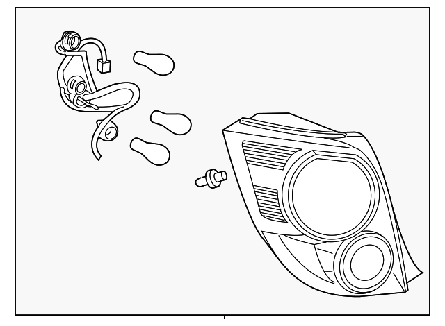 94534064 Деталь TAIL LAMP ASSY, RIGHT