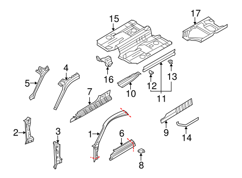 Cayman FLOOR & RAILS