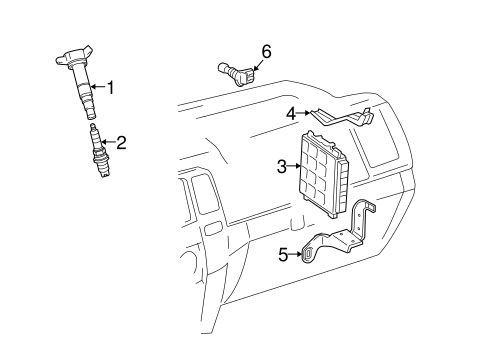 ELECTRICAL/POWERTRAIN CONTROL for 2014 Toyota 4Runner #2