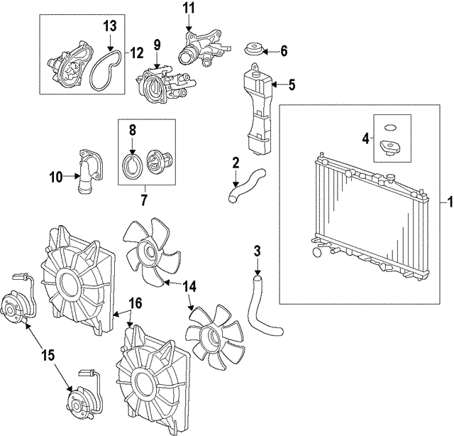 Radiator (Denso) Radiator (Denso)