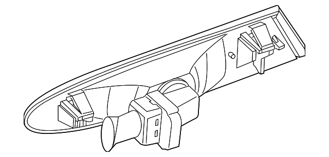 C2C10423 Деталь SIDE MARKER LAMP, LEFT