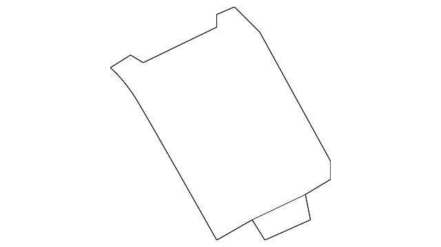 C2S28853SEL Деталь BELT COVER, LEFT
