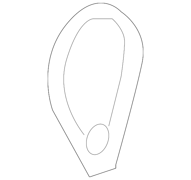 C2S14135LEG Деталь INNER COVER, LEFT