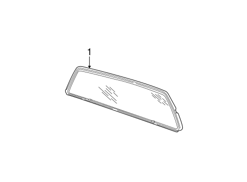 C2500 Pickup GLASS & HARDWARE - BACK