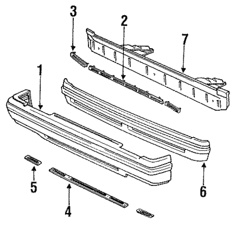 Bumper Assembly for 1984 Toyota Celica #0