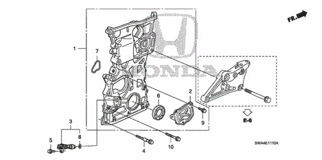 Chain Case for 2008 Honda CR-V #0